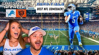 WE WITNESSED THE BEST DETROIT LIONS COMEBACK WIN [upl. by Sherrie708]