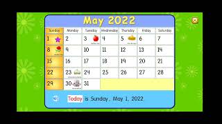 Starfall Calendar May 2022 [upl. by Massiw997]