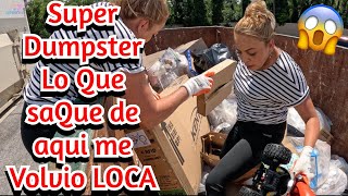 SUPER DUMPSTER Lo Que saQue de aqui Me volvio LOCA😳😱NoemyBLaSalvadoreña [upl. by Malchus]