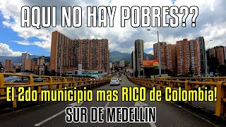 El sur de Medellín el mas pequeño y el mas quotRICOquot del valle del aburra😱 [upl. by Ahsena]