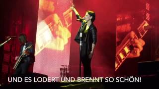 Silbermond  Leichtes Gepäck LYRICS VIDEO  20062015  Mönchen Gladbach [upl. by Mandell]