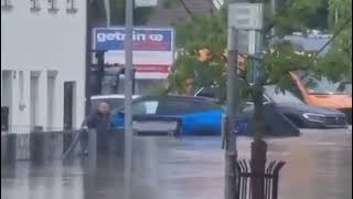 Extremes Hochwasser in Babenhausen Eindrücke hochwasser Überflutungen babenhausen [upl. by Normalie518]