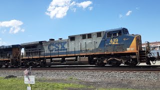 CSX westbound I157 5264439 deshler Ohio June 14 2024 [upl. by Anawal885]