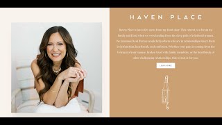 Haven Place  You are invited by Lysa TerKeurst to a special place [upl. by Sugihara]