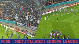 1104 Fotbal  Europa League FCSB  Midtjylland 20 Victorie importanta si sanse de calificare [upl. by Nwahsiek]