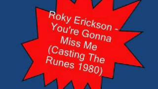 Roky Erickson amp the Explosives  Youre Gonna Miss Me Casting The Runes 1980 [upl. by Quinby]