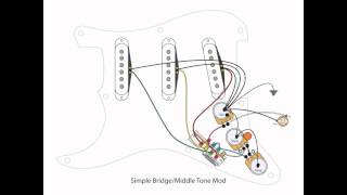 Bridge Tone Control for Strat [upl. by Sorgalim620]