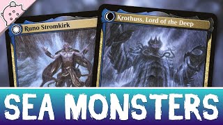 Sea Monster Tribal  Runo Stromkirk  Krothuss Lord of the Deep  Commander  EDH  MTG [upl. by Johathan907]