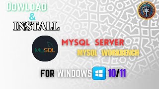 Download And install MYSQL server and work bench in Windows 1011 [upl. by Asilam]