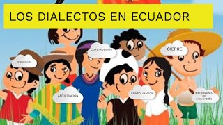 Dialectos del Ecuador – ejemplos de la Costa Sierra y Amazonía httpsaelyexcomg07 [upl. by Neerhtak598]