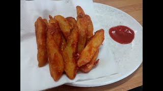 Potato wedges recipe।।Crispy potato wedges।।Easy potato wedges [upl. by Sieber992]