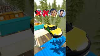 Shorav joshi brother car high jump test Indian bike driving 3D virallike short [upl. by Hough]