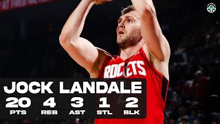 JOCK LANDALE DROPS 20PTS vs TRAILBLAZERS FULL HIGHLIGHTS [upl. by Judon]