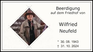 Beerdigung von Wilfried Neufeld [upl. by Yelyab]