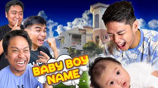 BABY BOY ni VON PANGALAN REVEAL [upl. by Niwrek911]