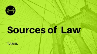 sources of law Tamil jurisprudence common law  CS executive [upl. by Pogah]