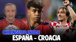 ⚽ ESPAÑA  CROACIA  CHIRINGUITO INSIDE [upl. by Nichol]