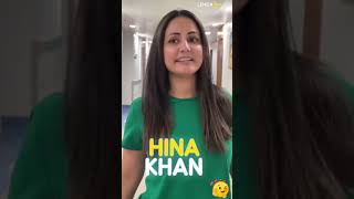 Good News from Hina Khan 🌟 Don’t Miss This Update [upl. by Nnaecarg]