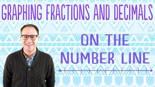 Graphing Fractions and Decimals on the Number Line [upl. by Box]