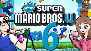 Wittz CoOp Play New Super Mario Bros U  Part 6  Reading Rainbow [upl. by Dole]