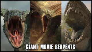 Top 10 Giant Movie Serpents In Live Action [upl. by Hanway]