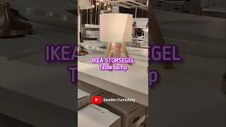 Ikea storsegel table lamp new 2024 [upl. by Ayak]