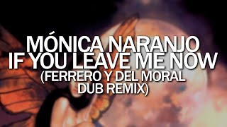 Mónica Naranjo  If you leave me now Ferrero y del Moral Dub Remix [upl. by Eceinal]