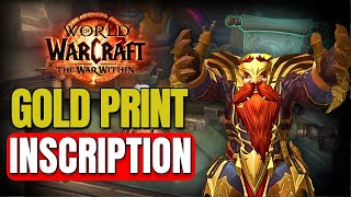 WoW Inscription is CRAZY for Gold Making  WoW TWW Gold Guide [upl. by Aitnis]