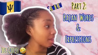 BAJAN WORDS amp EXPRESSIONS PART 2  Bajan accent tag  itxshawna [upl. by Esihcoc]