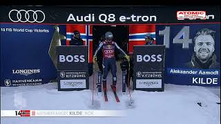 AUDI FIS Ski World Cup  Mens downhill  Kitzbühel AUT Jan 21 2023 weareskiing atomic [upl. by Norri]