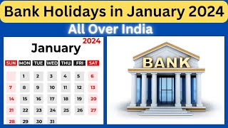 Bank Holidays in January 2024 bankholidayinjan2024 2024bankholidays advayainfo [upl. by Vernita]