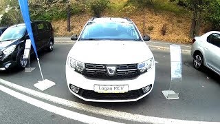 New Dacia Logan MCV 2018 White  Exterior [upl. by Junette908]