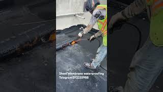 membrane waterproofing leaking waterproof waterproofingcontractors waterproofingexperts [upl. by Ynatterb]