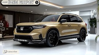 2025 Honda Passport Trailsport – Sand Khaki Pearl Edition Unveiled [upl. by Anah]