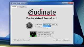 Dante Virtual Soundcard [upl. by Aciram]