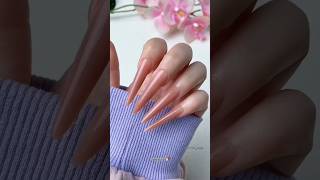 Poly gel nail 💅🏻 artist nails polygelnails subscribe naildesign nailtutorial [upl. by Ayalahs]