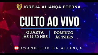 Culto ao vivo  Igreja Aliança Eterna Campinas  1011  19hrs [upl. by Nauqel]