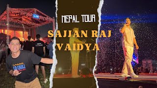 SAJJAN RAJ VAIDYA concert in chitwan Nepal tour [upl. by Berthoud]