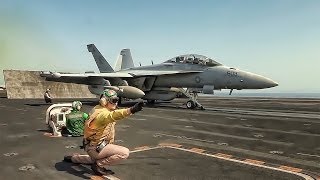 Aircraft Carrier Takeoffs amp Landings [upl. by Stimson]