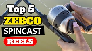 5 Best Zebco Spincast Fishing Reels 2022  Best Brand Spincast Reel [upl. by Inalaehon]