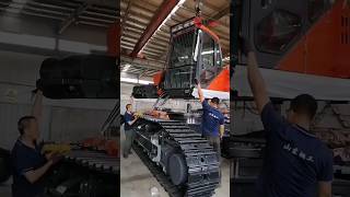 Inside Billions Giant Factories Producing Massive Excavators  Production Line shorts [upl. by Tilda]