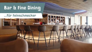 Bar und Fine Dining  Familienurlaub im Allgäuer Berghof [upl. by Anina]