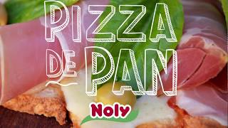 Pizza de Pan  RecetasNoly [upl. by Olimreh293]