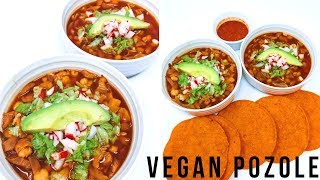 EASY MEXICAN VEGAN POZOLE [upl. by Reldnahc]