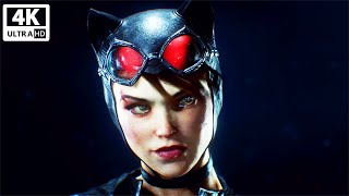 Riddler Captures Catwoman Batman Arkham Knight Riddlers Revenge 4K Ultra HD [upl. by Walden]