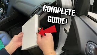 How to Change the Air Filter on a 2017 Ford Focus [upl. by Medarda872]