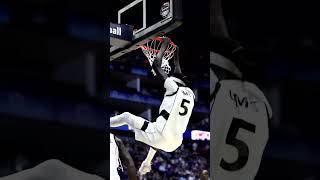 😱 Nuni Omot Dunking on Anthony Davis 🤩 Baylor Mens Basketball Alumni shorts trending [upl. by Godber559]