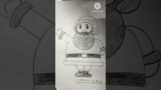 Santa clause drawing 🎅🎄🌟 how to draw Santa Claus😍shorts santaclaus drawing art [upl. by Murial]