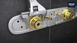 GROHE  RainShower SmartControl  Installation Video [upl. by Eelytsirk272]