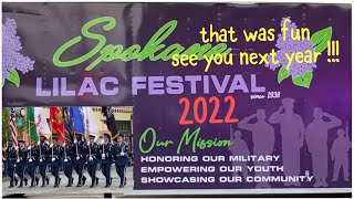 84th Spokane Lilac Festival 2022  Armed Forces Torchlight Parade  Spokane WA [upl. by Paley673]